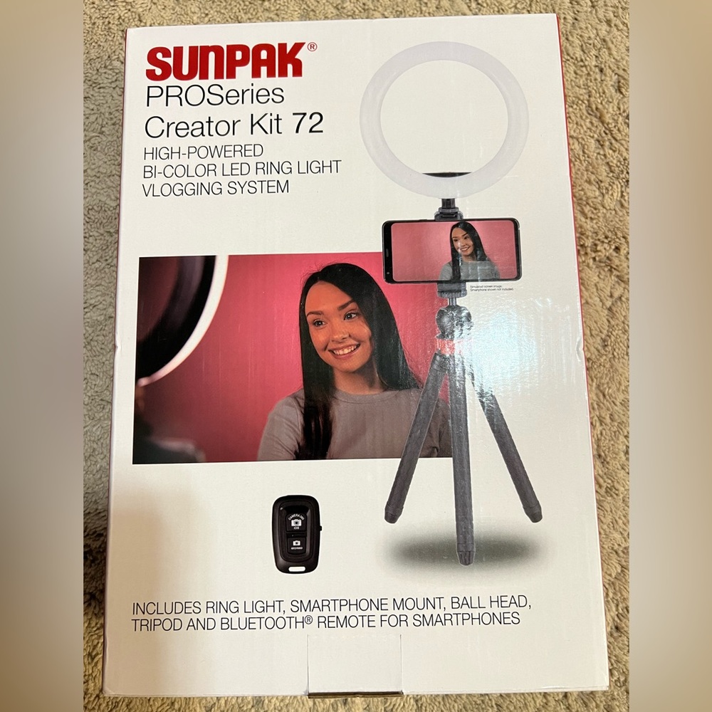Sunpak ProSeries Creator Kit 72 Vlogging System